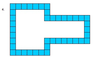 Find the perimeter of various shapes by counting marked squares.  Be careful to remember where you began on your journey around each shape. Designed for those who find perimeter a little more difficult to understand so that they can pass their GCSE maths exam.